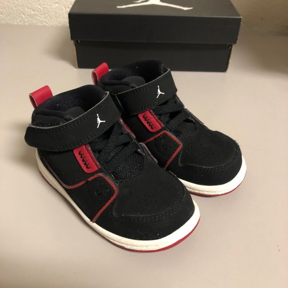 JORDAN 1 FLIGHT 2 BT BABY SNEAKERS, SIZE 7C/ EUC - Picture 7 of 7